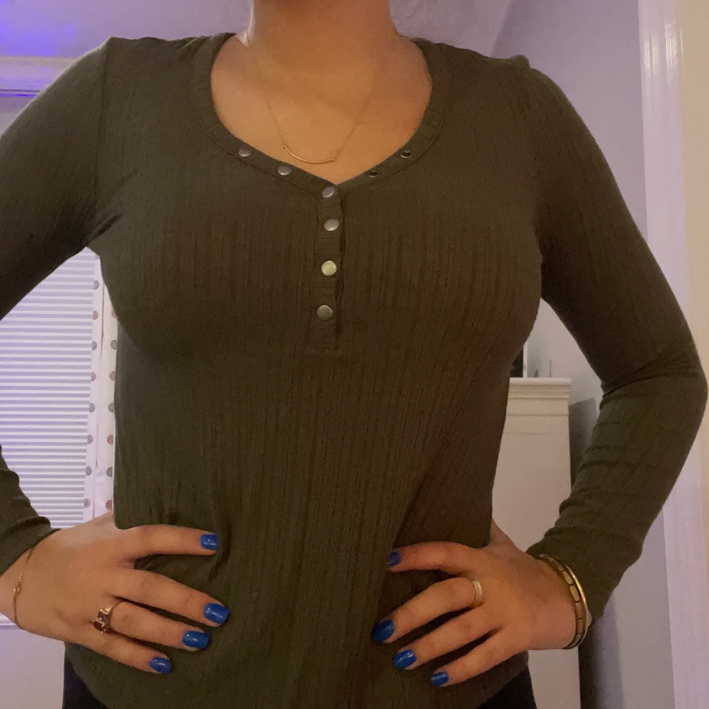 Green sweater